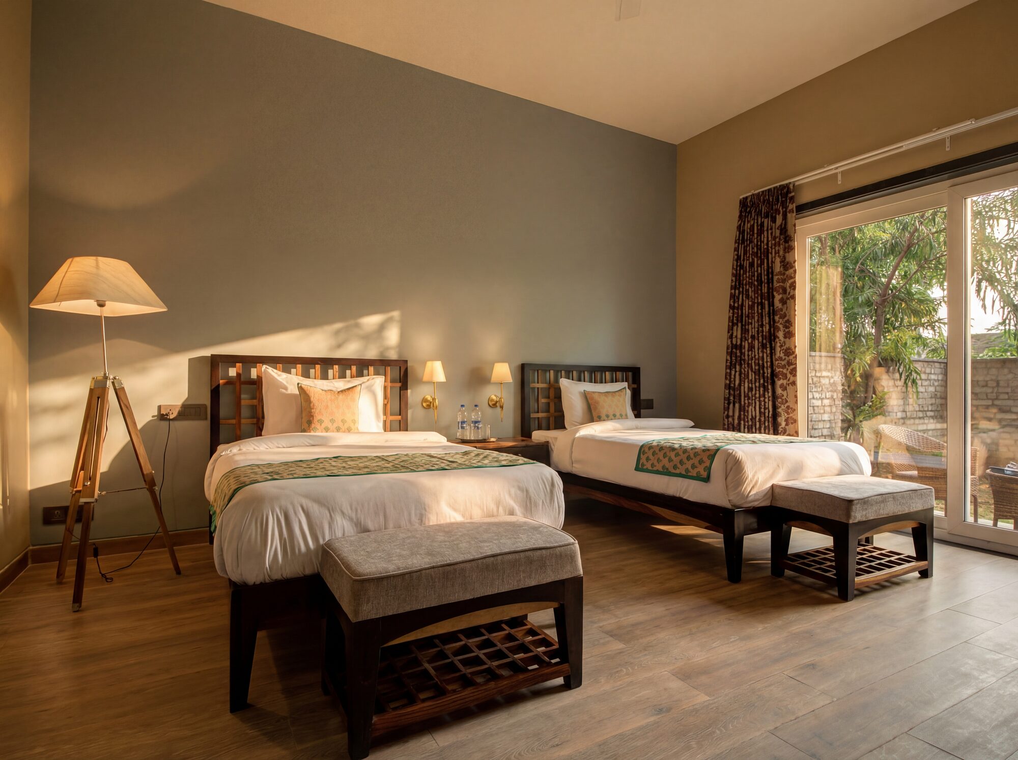 Cottage Room Twin Beds